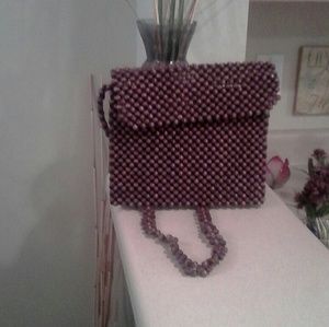 Beaded Brown bag